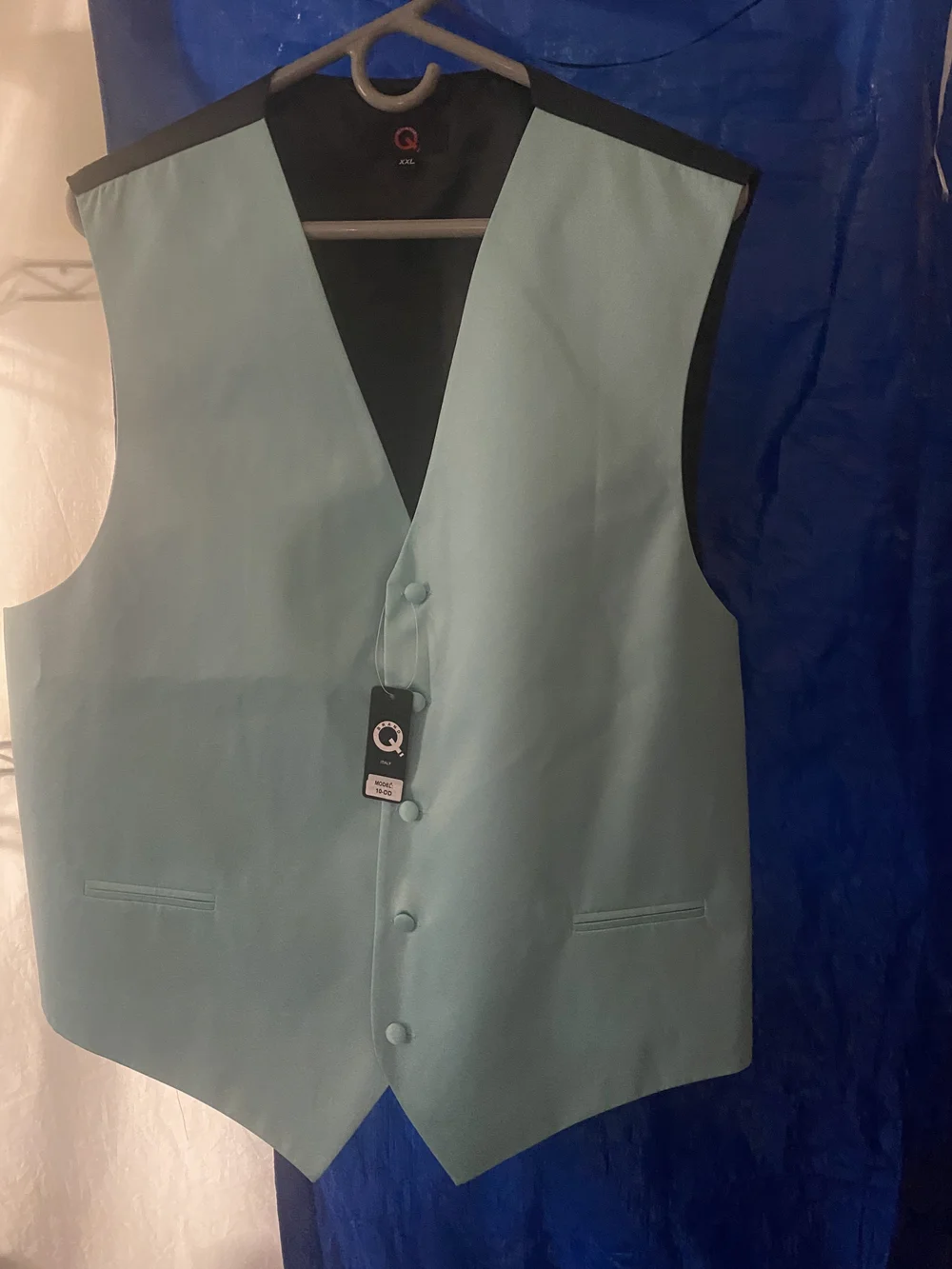 Men's Mint Green Formal Vest